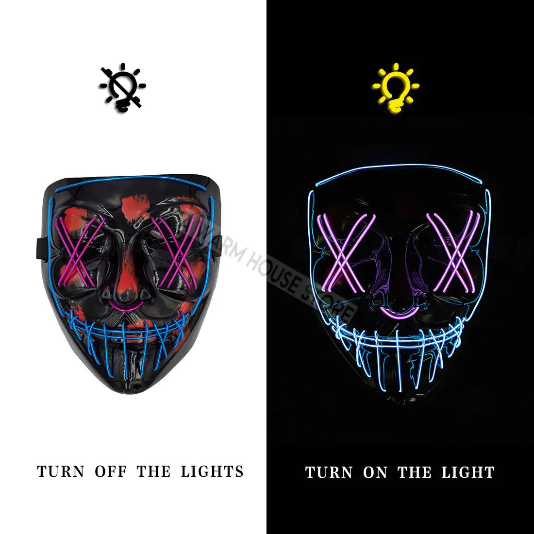 Halloween Mask LED